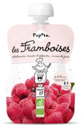 Piure cu zmeura 6 luni+ Bio, 120g, Popote