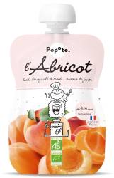 Piure cu caise 4-6 luni Bio, 120g, Popote