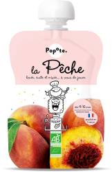 Piure cu piersici 4-6 luni Bio, 120g, Popote