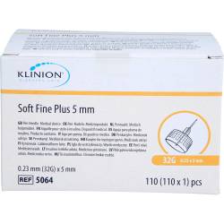 Klinion Soft fine plus Pen-Nadeln 0,23x5 mm 32 G 110 St