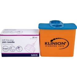 Klinion Soft fine plus Pen-Nadeln 0,25x6 mm 31 G 110 St