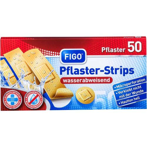 Figo Pflasterstrips wasserabweisend 50 St
