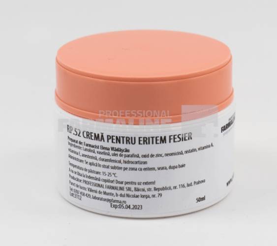 Crema pentru eritem fesier 50 ml