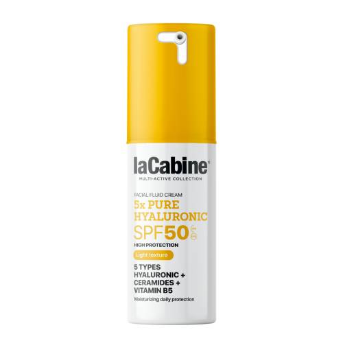 Crema fluida faciala 5x Pure Hyaluronic Light SPF50, 30ml, La Cabine