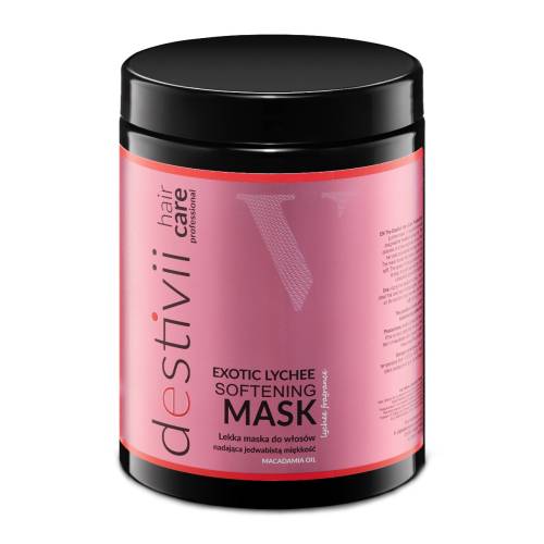 Masca de par Exotic Lychee cu efect nutritiv, 1000ml, Destivii