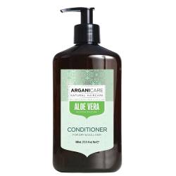 Balsam hidratant cu aloe vera pentru par uscat si lipsit de stralucire, 400ml, Arganicare