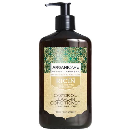Balsam fara clatire ultra-hidratant cu ulei de ricin, 400ml, Arganicare