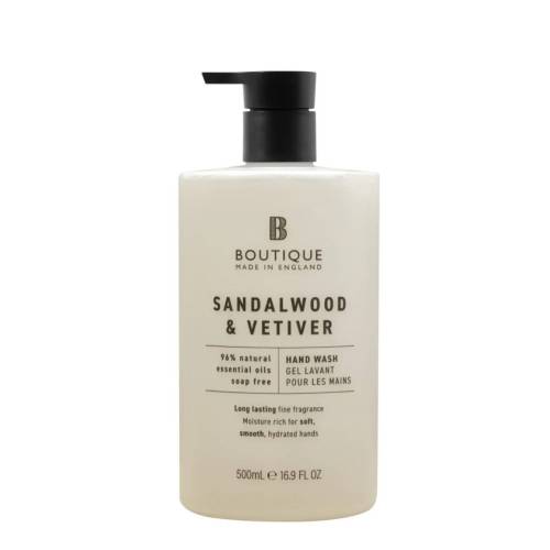 Sapun lichid cu parfum de Lemn de Santal & Vetiver, 500ml, Boutique
