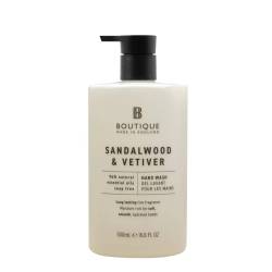 Sapun lichid cu parfum de Lemn de Santal & Vetiver, 500ml, Boutique