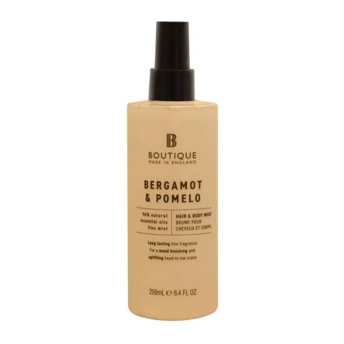 Spray pentru corp si par cu parfum de Bergamota & Pomelo, 250ml, Boutique