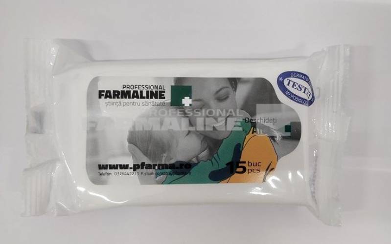 Servetele umede Professional Farmaline