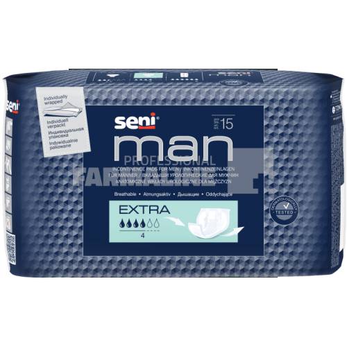 Seni Man Extra Absorbante barbati 15 bucati