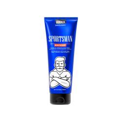 Gel de dus si sampon pentru barbati cu aloe vera, portocale & salvie Sportsman, 220ml, Biobaza