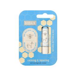 Balsam de buze cu extract de miere si lapte de magarita, 45g, Biobaza