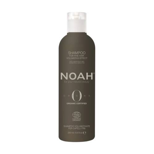 Sampon bio volumizant cu Extract de Grapefruit si Ceai verde pentru par subtire, 250ml, Noah