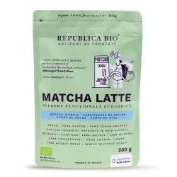 Matcha Latte pudra functionala ecologica, 200g, Republica Bio