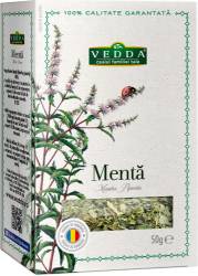 Ceai de menta la vrac, 50g, Vedda