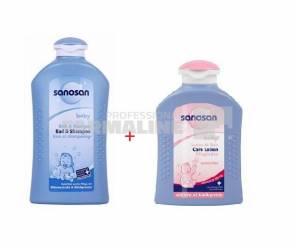 Sanosan Pachet Spumant & Sampon 500 ml + Lotiune ingrijire 200 ml