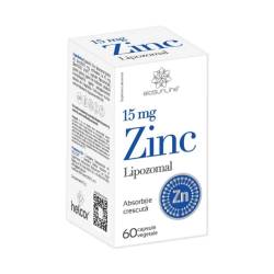 Zinc lipozomal 15mg X 60 caps. Ac. Helcor
