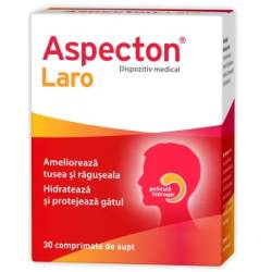Aspecton Laro 30 comprimate de supt pentru gat iritat