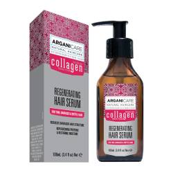 Ser reparator cu colagen pentru par subtire deteriorat si fragil, 100ml, Arganicare