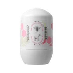 Deodorant roll-on cu extract de miere si lapte de capra, 50ml, Biobaza