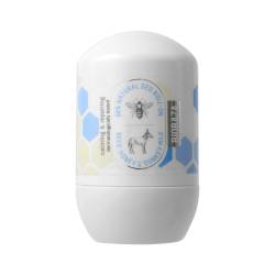 Deodorant roll-on cu extract de miere si lapte de magarita, 50ml, Biobaza