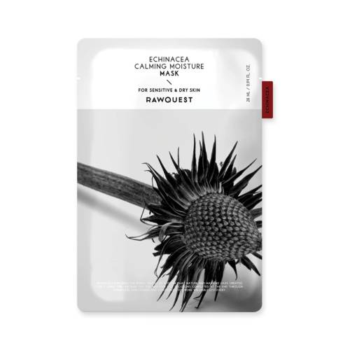 Masca de fata calmanta si hidratanta cu Echinacea pentru piele sensibila, 28ml, RawQuest