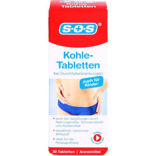 Sos Kohle-Tabletten 30 St