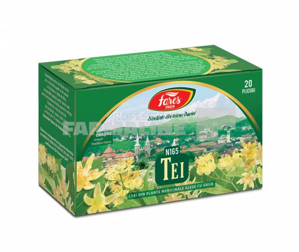 Fares Ceai de tei 20 plicuri