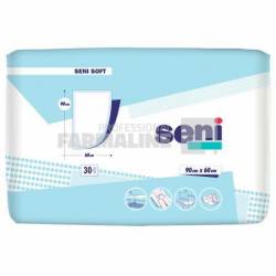 Seni Soft Super Aleze igienice 90 cm x 60 cm 30 bucati