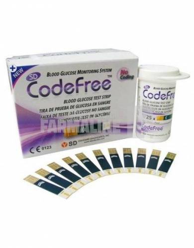 Code Free Teste de glicemie 50 bucati