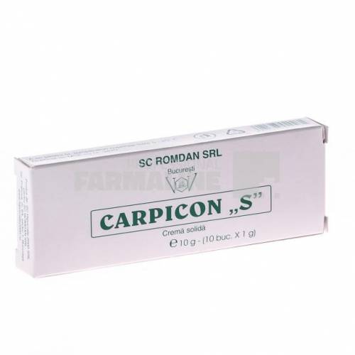 Carpicon ""S"" Crema solida 10 bucati