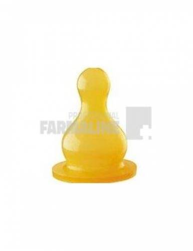 Baby Nova 16571 Tetine latex ortodontice 0-3 luni 2 bucati