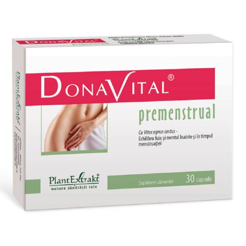 Donavital premenstrual, 30 capsule, Plant Extrakt