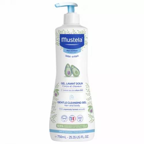 Mustela Bebe gel de curatare par si corp  750ml  Lab.Expans