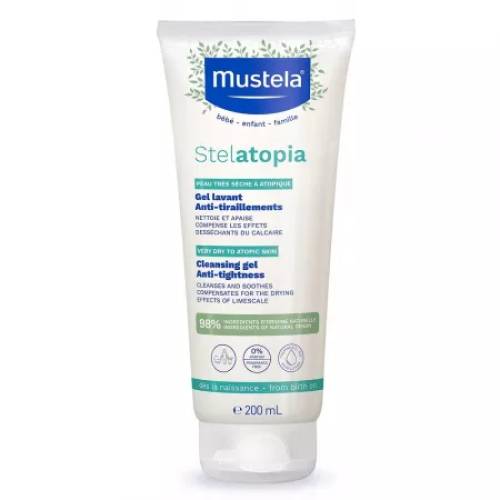 Mustela Stelatopia gel curatare piele foart uscata si atopica  200ml Lab.Expans.