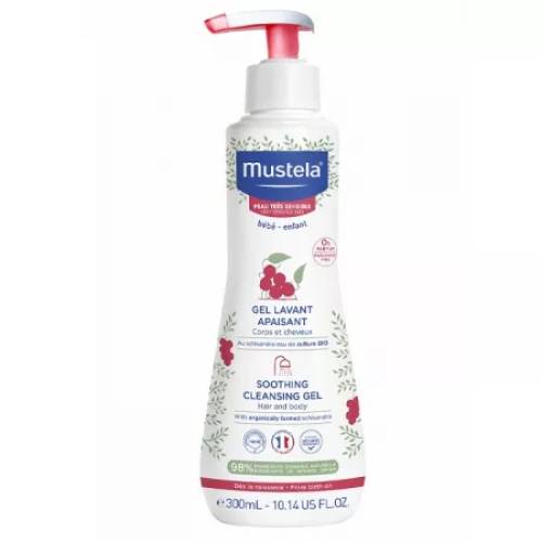 MUSTELA GEL CURATATOR CALMANT PAR SI CORP PIELE SENSIBILA X 300ML FL. LAB.EXPANS.