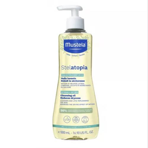 Mustela Stelatopia ulei curatare piele foarte uscata si atopica 500ml  Lab.Expans.