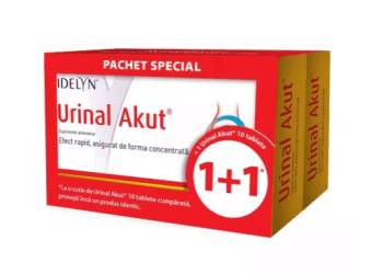 Urinal Akut 10 tablete oferta 1 + 1 Walmark