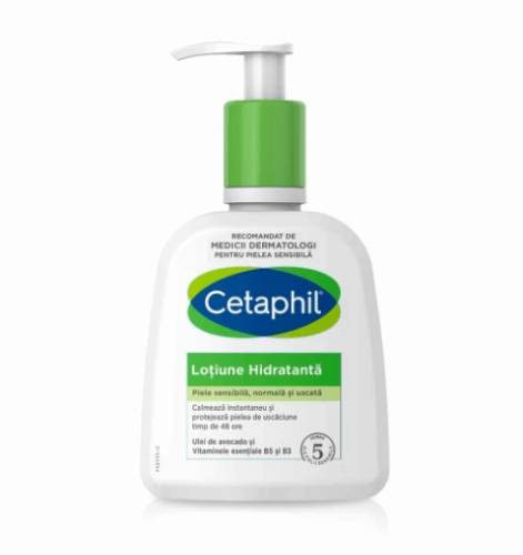 Cetaphil lotiune hidratanta pentru fata si corp pentru piele uscata, normala, sensibila 236 ml