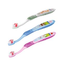 Periuta de dinti manuala Baby 0-3 ani, diverse culori, 1 bucata, Trisa