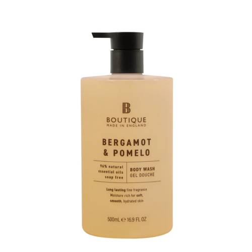Gel de dus cu parfum de Bergamota & Pomelo, 500ml, Boutique