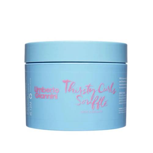 Crema lejera pentru hidratarea si definirea buclelor Thirsty Curls Souffle, 300ml, Umberto Giannini