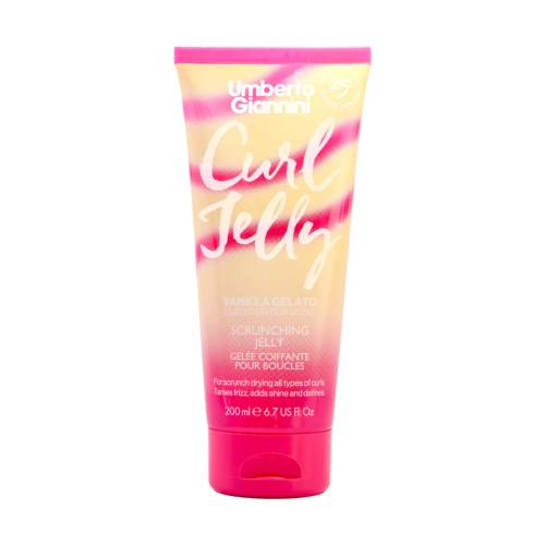 Gel pentru definirea buclelor Curl Jelly Scrunching Vanilla Gelato, 200ml, Umberto Giannini