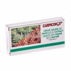Carpicon ""S"" Crema solida cu Propolis si Extract uleios de Rasina de conifere 10 bucati x 1g