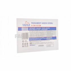 Minut Pansament adeziv steril 6 cm x 8 cm