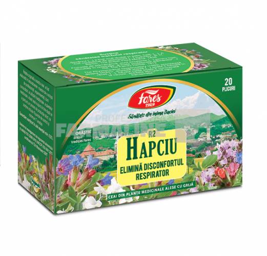 Fares Ceai Hapciu Raceala si gripa antiinflamator si antiinfectios 20 plicuri