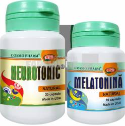 Neurotonic 30 capsule + Melatonina 10 capsule