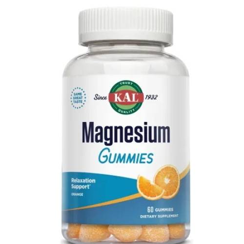 Magnesium Citrate Gummies, 60 jeleuri, KAL, Secom